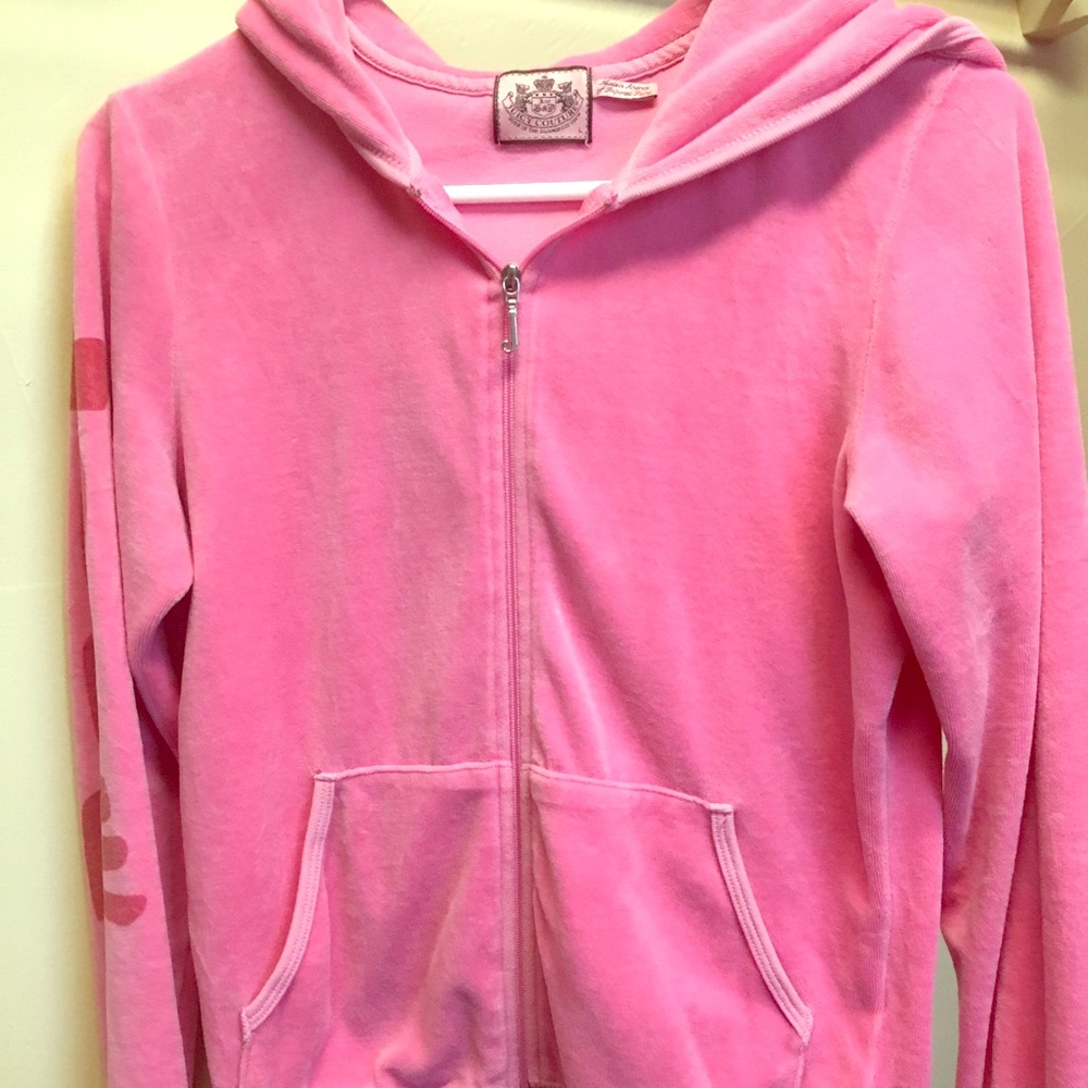 Pink velour Juicy jacket